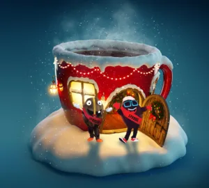 buzzy and spesh mug house christmas